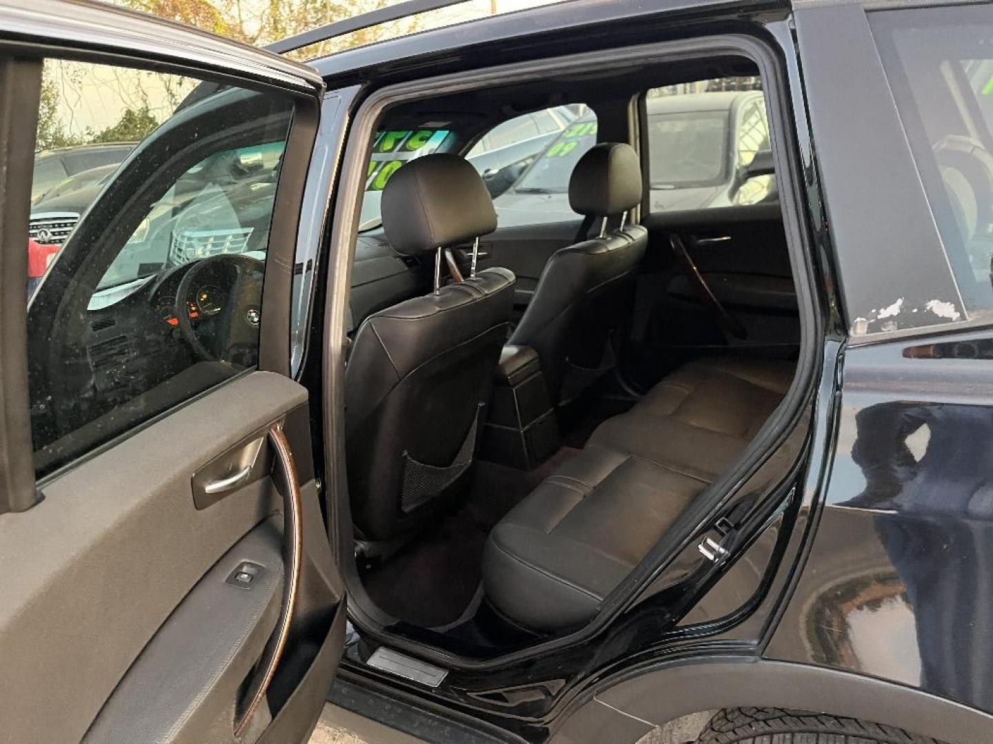 2005 BLACK BMW X3 3.0i (WBXPA93445W) with an 3.0L L6 DOHC 24V engine, AUTOMATIC transmission, located at 2303 West Mt. Houston, Houston, 77038, (281) 507-3956, 29.771597, -95.339569 - Photo#4