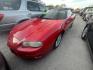 2002 RED CHEVROLET CAMARO Convertible (2G1FP32K622) with an 3.8L V6 OHV 12V engine, AUTOMATIC transmission, located at 2303 West Mt. Houston, Houston, 77038, (281) 507-3956, 29.771597, -95.339569 - Photo#0