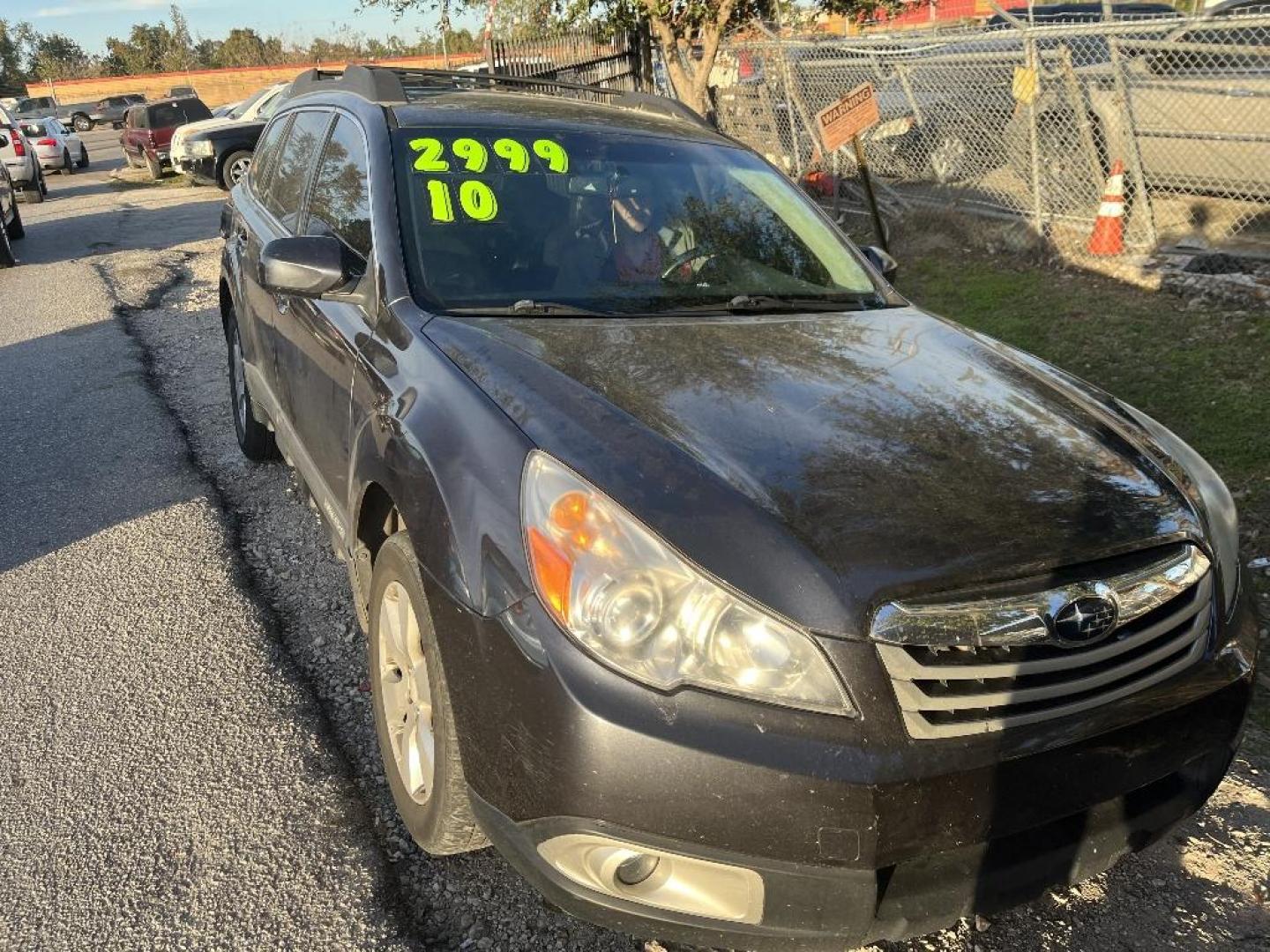 2010 BLACK SUBARU OUTBACK 2.5i Premium (4S4BRBHC2A3) with an 2.5L H4 DOHC 16V engine, AUTOMATIC transmission, located at 2303 West Mt. Houston, Houston, 77038, (281) 507-3956, 29.771597, -95.339569 - Photo#0