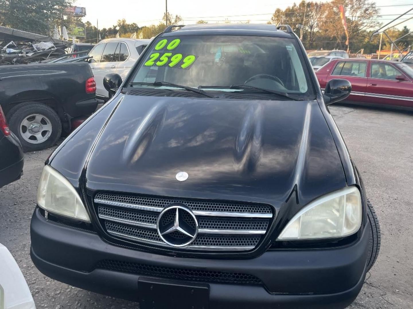 2000 BLACK MERCEDES-BENZ M-CLASS ML55 AMG (4JGAB74E7YA) with an 5.4L V8 SOHC 24V engine, AUTOMATIC transmission, located at 2303 West Mt. Houston, Houston, 77038, (281) 507-3956, 29.771597, -95.339569 - Photo#0