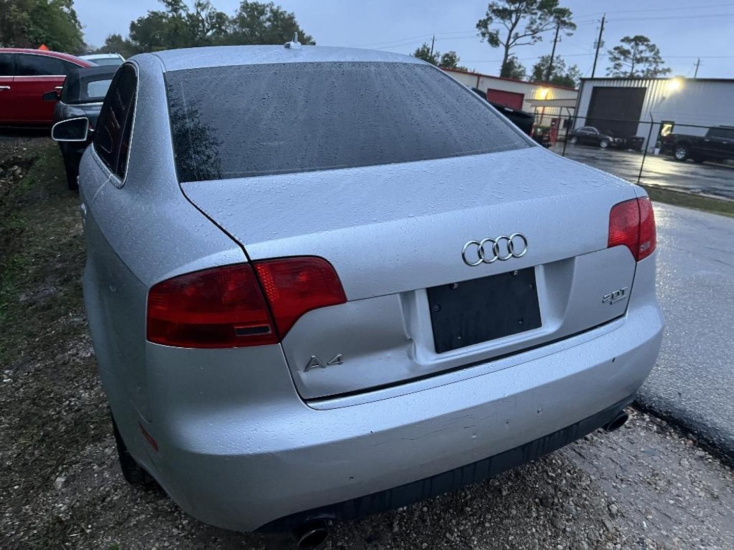 2007 SILVER AUDI A4 2.0T quattro (WAUDF78E87A) with an 2.0L L4 DOHC 16V engine, AUTOMATIC transmission, located at 2303 West Mt. Houston, Houston, 77038, (281) 507-3956, 29.771597, -95.339569 - Photo#1