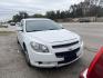 2012 WHITE CHEVROLET MALIBU 1LT (1G1ZC5EU2CF) with an 2.4L L4 DOHC 16V FFV engine, AUTOMATIC transmission, located at 2303 West Mt. Houston, Houston, 77038, (281) 507-3956, 29.771597, -95.339569 - Photo#0