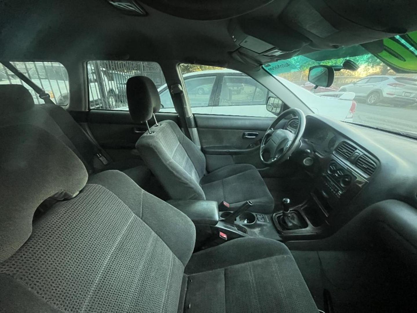 2003 WHITE SUBARU OUTBACK Wagon w/ All-weather Package (4S3BH675836) with an 2.5L H4 SOHC 16V engine, MANUAL transmission, located at 2303 West Mt. Houston, Houston, 77038, (281) 507-3956, 29.771597, -95.339569 - Photo#3