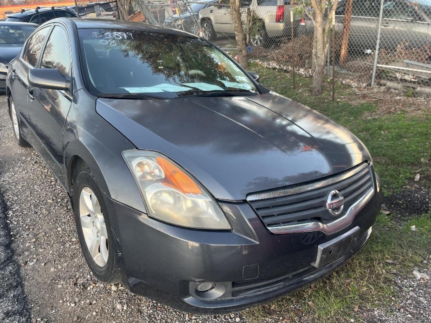 2008 GRAY NISSAN ALTIMA 2.5 S (1N4AL21E28N) with an 2.5L L4 DOHC 16V engine, AUTOMATIC transmission, located at 2303 West Mt. Houston, Houston, 77038, (281) 507-3956, 29.771597, -95.339569 - Photo#0