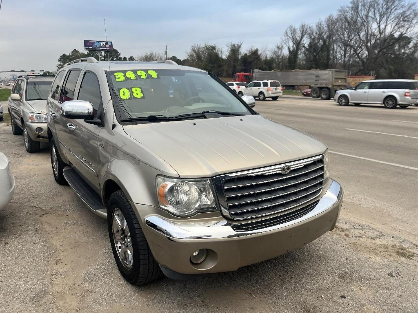 2008 BROWN CHRYSLER ASPEN Limited 2WD (1A8HX58N98F) with an 4.7L V8 SOHC 16V engine, AUTOMATIC transmission, located at 2303 West Mt. Houston, Houston, 77038, (281) 507-3956, 29.771597, -95.339569 - Photo#0