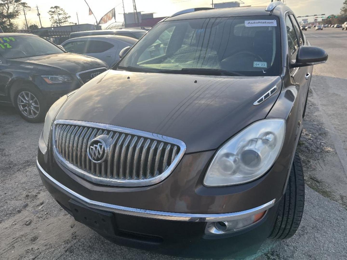 2010 BROWN BUICK ENCLAVE CX FWD (5GALRAED7AJ) with an 3.6L V6 DOHC 24V engine, AUTOMATIC transmission, located at 2303 West Mt. Houston, Houston, 77038, (281) 507-3956, 29.771597, -95.339569 - Photo#0