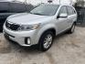 2014 GRAY KIA SORENTO EX V6 2WD (5XYKU4A75EG) with an 3.3L V6 DOHC 24V engine, AUTOMATIC transmission, located at 2303 West Mt. Houston, Houston, 77038, (281) 507-3956, 29.771597, -95.339569 - Photo#0