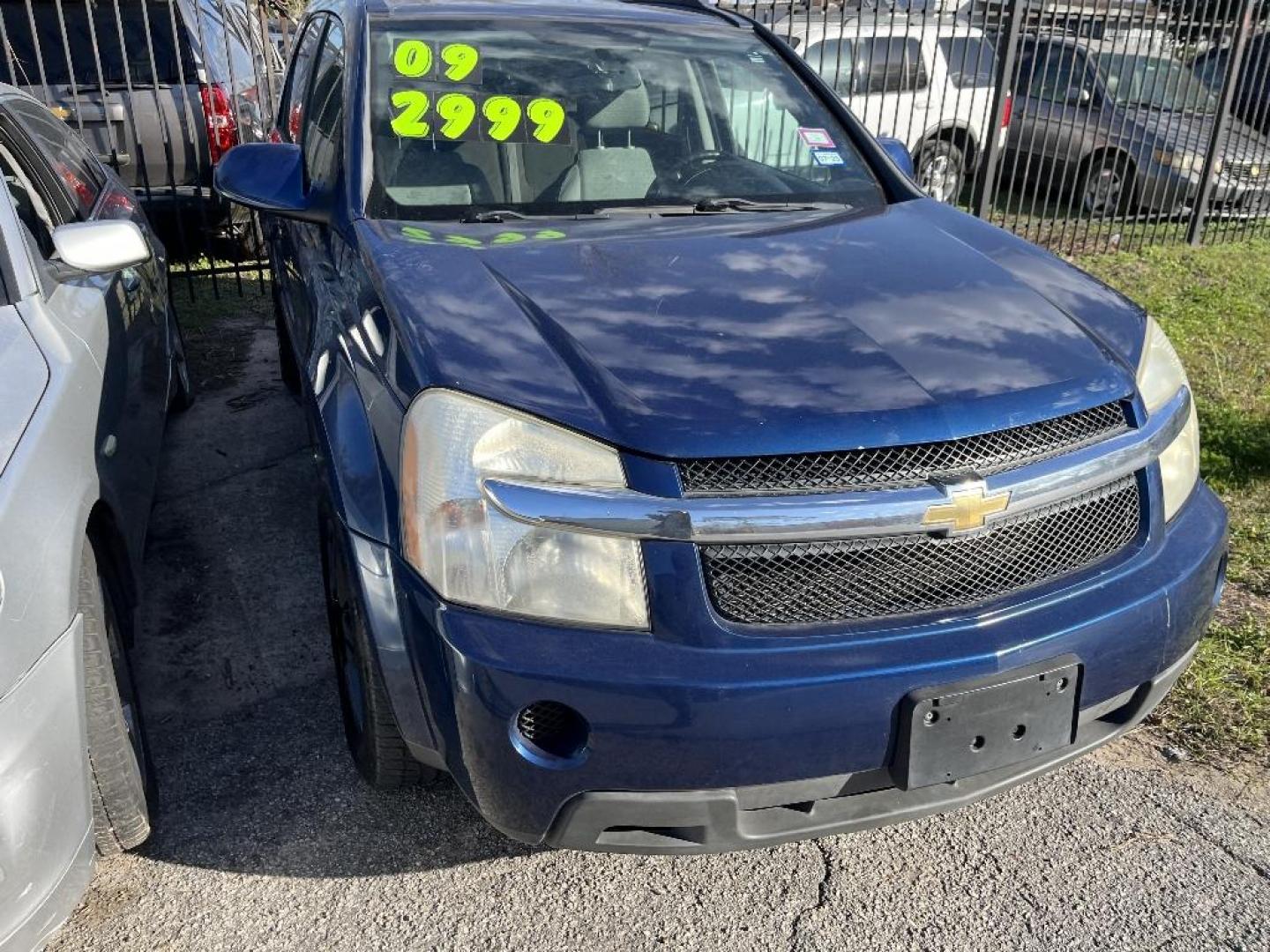 2009 BLUE CHEVROLET EQUINOX LT1 AWD (2CNDL43F896) with an 3.4L V6 OHV 12V engine, AUTOMATIC transmission, located at 2303 West Mt. Houston, Houston, 77038, (281) 507-3956, 29.771597, -95.339569 - Photo#0