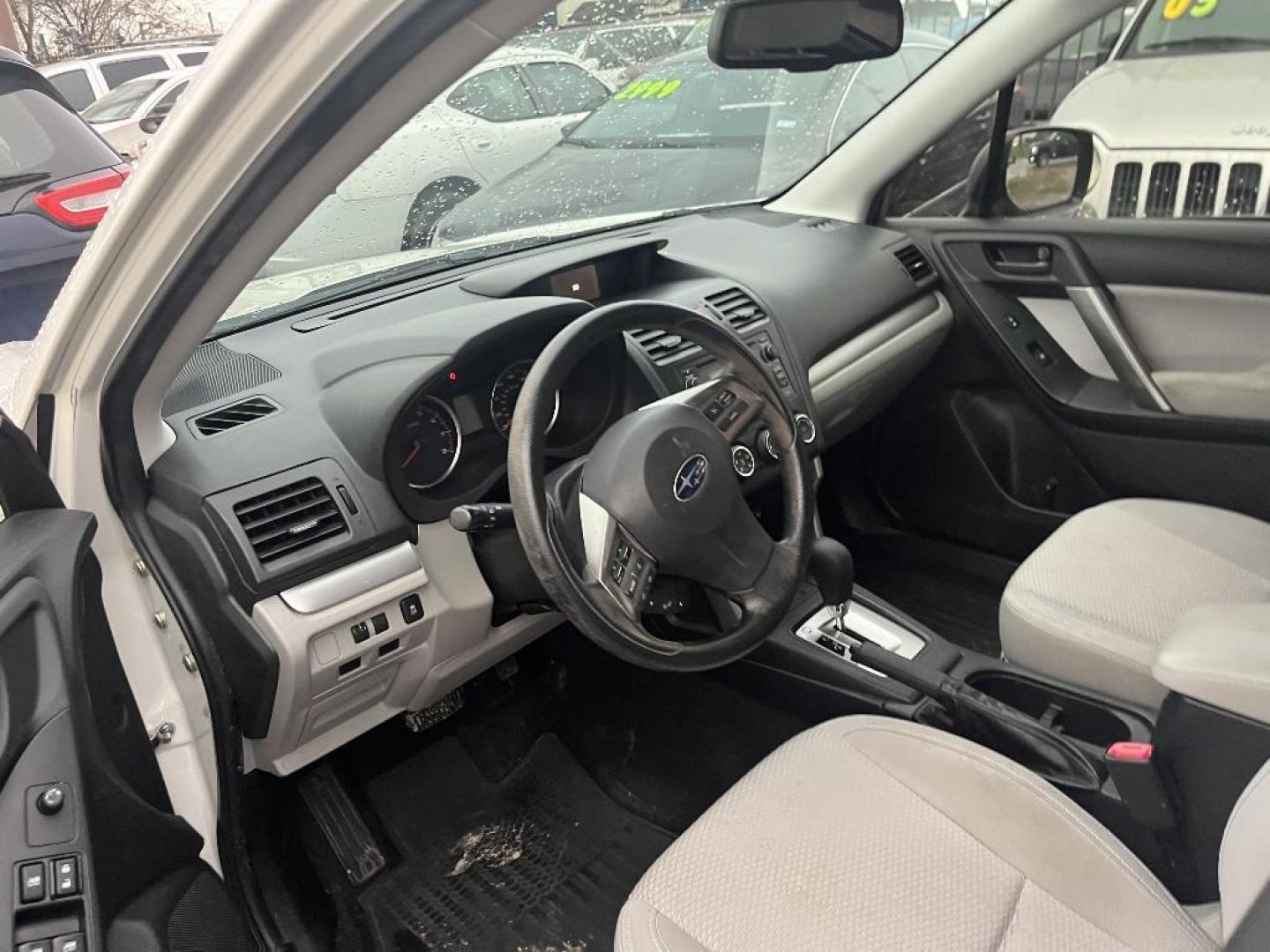 2015 WHITE SUBARU FORESTER 2.5i Premium (JF2SJABC8FH) with an 2.5L H4 SOHC 16V engine, AUTOMATIC transmission, located at 2303 West Mt. Houston, Houston, 77038, (281) 507-3956, 29.771597, -95.339569 - Photo#5