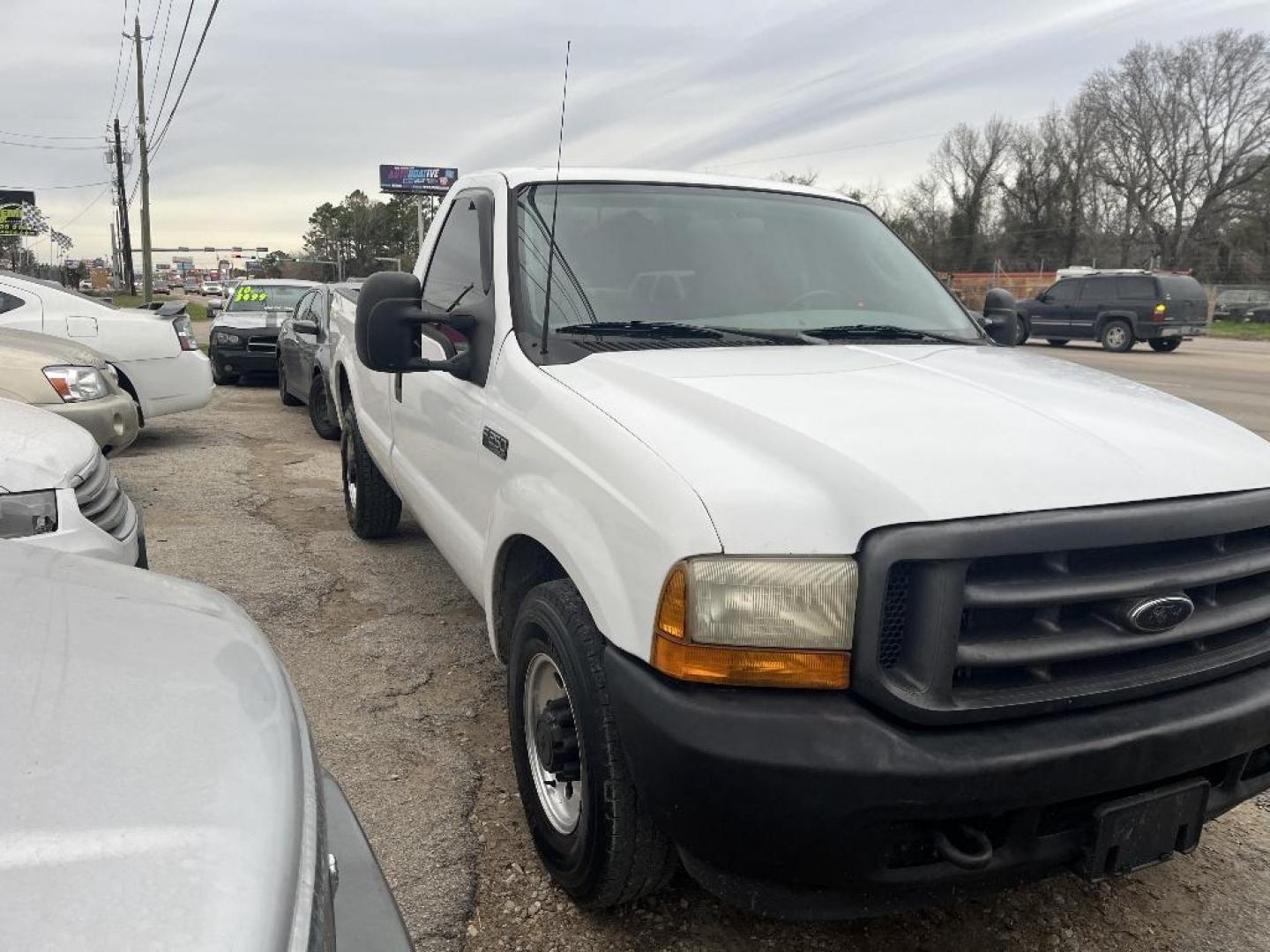 2003 WHITE FORD F-250 SD King Ranch Long Bed 2WD (1FTNF20L63E) with an 5.4L V8 SOHC 16V engine, AUTOMATIC transmission, located at 2303 West Mt. Houston, Houston, 77038, (281) 507-3956, 29.771597, -95.339569 - Photo#0