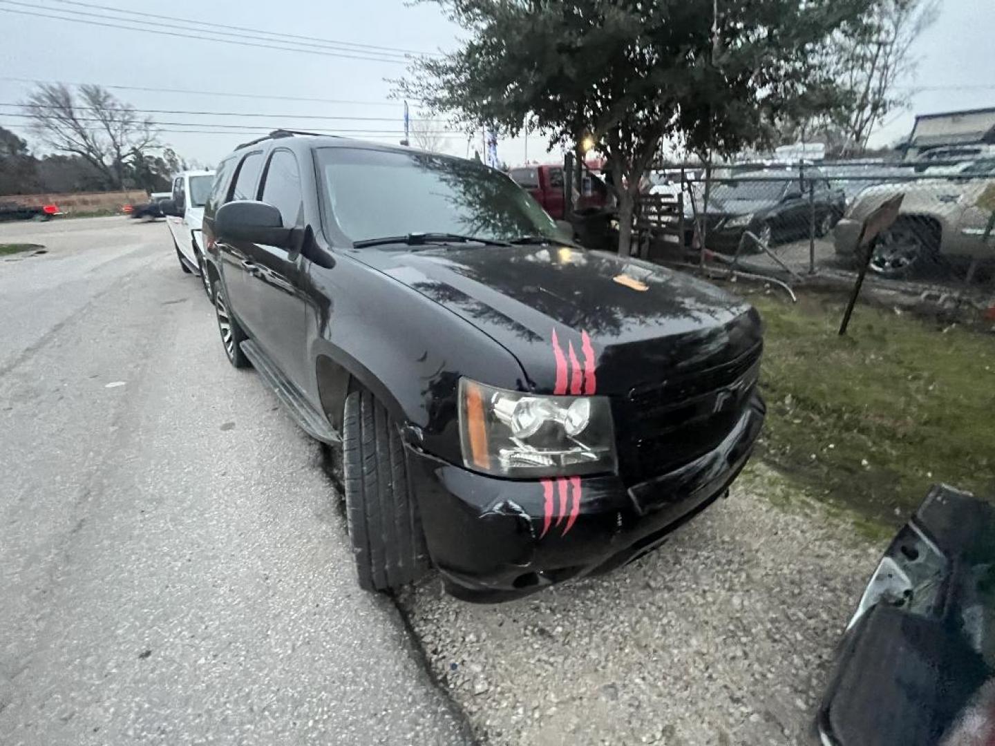 2007 BLACK CHEVROLET TAHOE LTZ 2WD (1GNFC13J57R) with an 5.3L V8 OHV 16V engine, AUTOMATIC transmission, located at 2303 West Mt. Houston, Houston, 77038, (281) 507-3956, 29.771597, -95.339569 - Photo#1