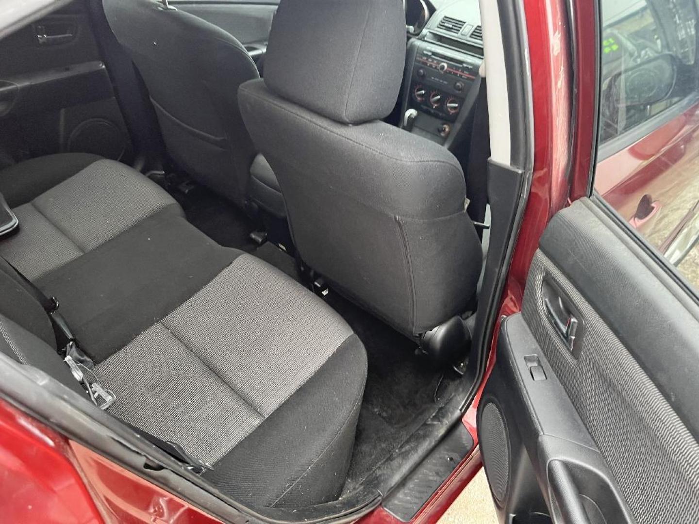 2009 RED MAZDA MAZDA3 i Sport 4-Door (JM1BK32F391) with an 2.0L L4 DOHC 16V engine, AUTOMATIC transmission, located at 2303 West Mt. Houston, Houston, 77038, (281) 507-3956, 29.771597, -95.339569 - Photo#2