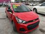 2016 RED CHEVROLET SPARK LS CVT (KL8CB6SA7GC) with an 1.4L L4 16V DOHC engine, AUTOMATIC transmission, located at 2303 West Mt. Houston, Houston, 77038, (281) 507-3956, 29.771597, -95.339569 - Photo#0