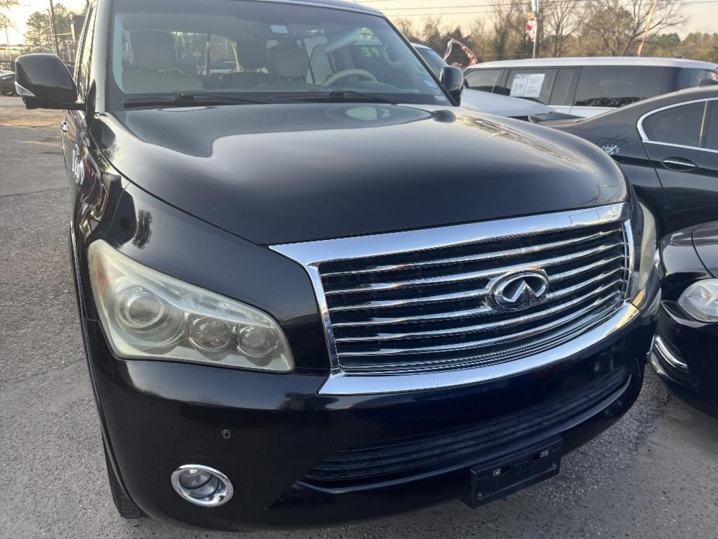 2011 BLUE INFINITI QX56 2WD (JN8AZ2NF0B9) with an 5.6L V8 DOHC 32V engine, AUTOMATIC transmission, located at 2303 West Mt. Houston, Houston, 77038, (281) 507-3956, 29.771597, -95.339569 - Photo#0