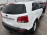 2011 WHITE KIA SORENTO LX 2WD (5XYKT3A15BG) with an 2.4L L4 DOHC 16V engine, AUTOMATIC transmission, located at 2303 West Mt. Houston, Houston, 77038, (281) 507-3956, 29.771597, -95.339569 - Photo#2