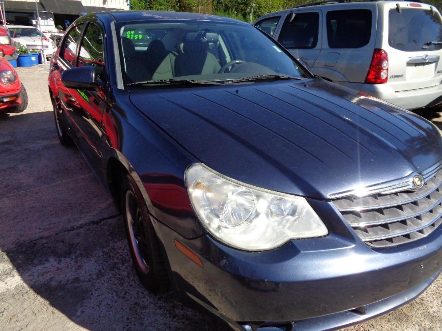 2007 BLUE CHRYSLER SEBRING Touring (1C3LC56R57N) with an 2.7L V6 DOHC 24V FFV engine, AUTOMATIC transmission, located at 2303 West Mt. Houston, Houston, Texas, 77038, (281) 507-3956, 29.771597, -95.339569 - Photo#0