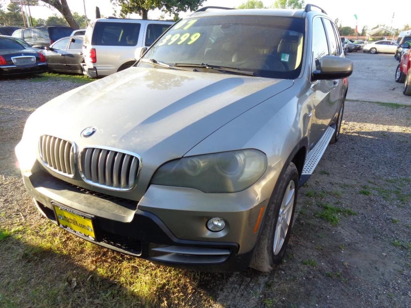 2007 BROWN BMW X5 4.8i (5UXFE83587L) with an 4.4L V8 DOHC 32V engine, AUTOMATIC transmission, located at 2303 West Mt. Houston, Houston, 77038, (281) 507-3956, 29.771597, -95.339569 - Photo#0