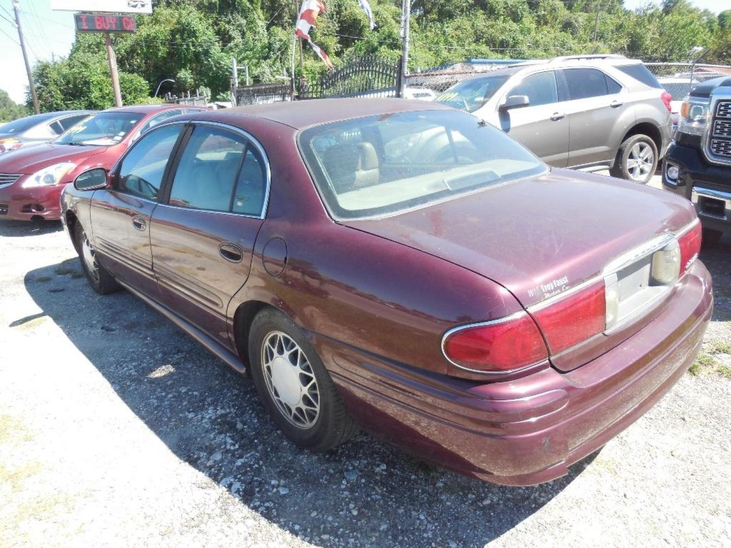 2003 RED BUICK LESABRE Custom (1G4HP54KX34) with an 3.8L V6 OHV 12V engine, AUTOMATIC transmission, located at 2303 West Mt. Houston, Houston, Texas, 77038, (281) 507-3956, 29.771597, -95.339569 - Photo#3